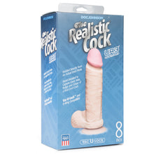 Lade das Bild in den Galerie-Viewer, Realistic Cock Ultraskyn Dildo - 21 cm
