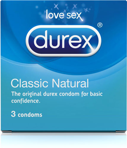 Durex Classic Kondome – 3 Stück