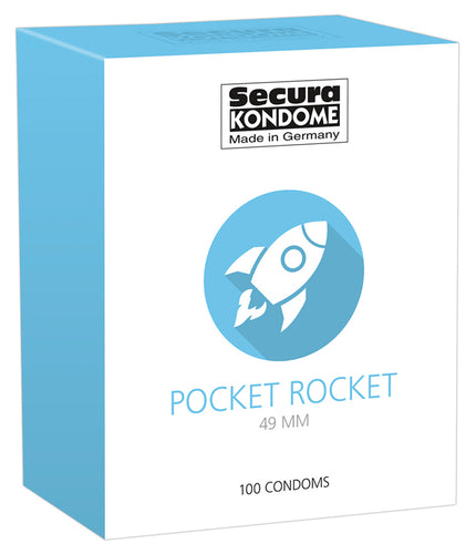 Secura Pocket Rocket Kondome - 100 Stück