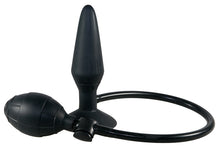 Lade das Bild in den Galerie-Viewer, True Black Aufblasbarer Analplug
