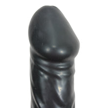 Lade das Bild in den Galerie-Viewer, Black Giant Latex Aufblasbarer Dildo
