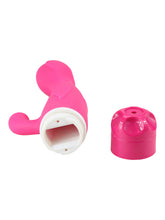 Lade das Bild in den Galerie-Viewer, Vibrator aus Silikon in Pink
