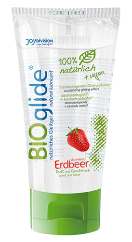 BIOglide Erdbeer-Gleitmittel - 80 ml