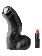 Lade das Bild in den Galerie-Viewer, All Black Dildo - 17 cm
