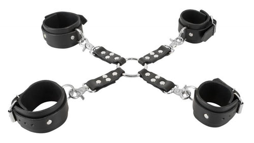 Luxus Leder-Bondage-Set