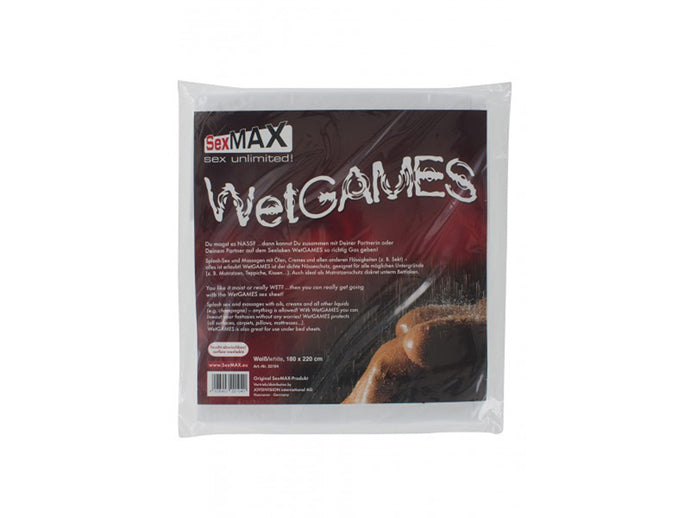 SexMAX WetGAMES Vinylfolie 180 x 220 cm - weiß