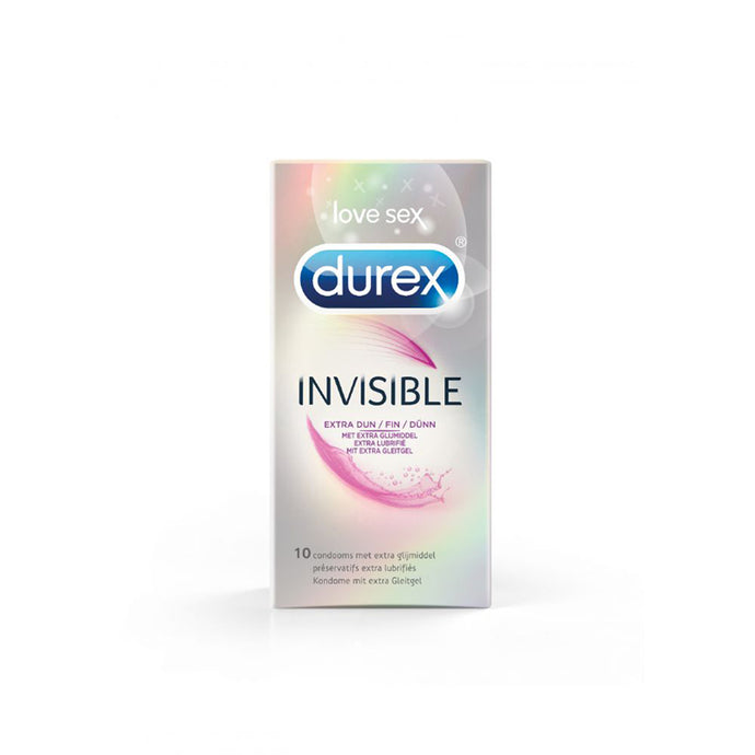 Durex Invisible Extra Geölt - 10 Stück