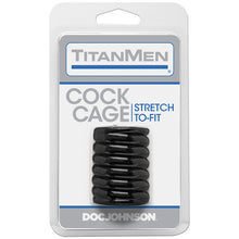 Lade das Bild in den Galerie-Viewer, Titanmen Cockcage Schwarz
