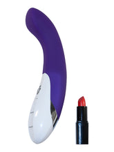 Lade das Bild in den Galerie-Viewer, Mystim Vibrator in Violett mit gebogener Spitze
