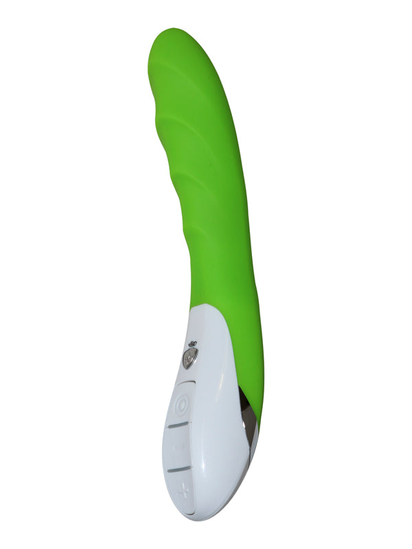 Mystim – Wellenförmiger Vibrator in Neongrün