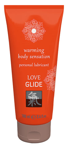 Love Glide Wärmende Gleitmittel auf Wasserbasis - 100 ml