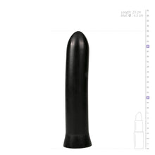 Lade das Bild in den Galerie-Viewer, All Black Dildo 22,5 cm - Schwarz
