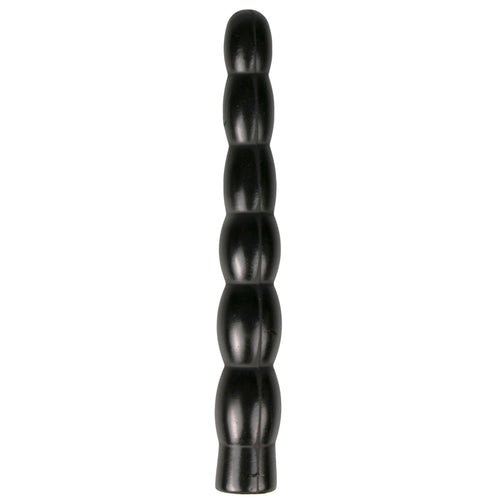 All Black Dildo 31,5 cm - Schwarz