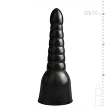 Lade das Bild in den Galerie-Viewer, All Black – Großer Dildo in Schwarz
