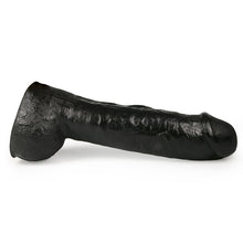 Lade das Bild in den Galerie-Viewer, Realistischer Dildo 29 cm - Schwarz
