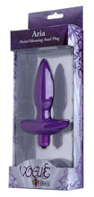 Lade das Bild in den Galerie-Viewer, Aria  Silicone Vibrating Anal Plug - Small
