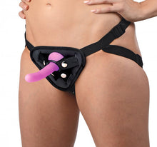 Lade das Bild in den Galerie-Viewer, Double-G Deluxe Vibrating Strap-On Kit
