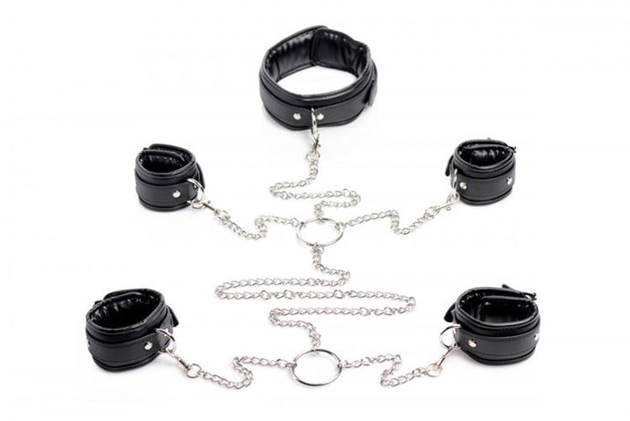 Sklaven Bondage Ketten Set