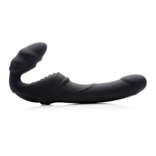 Lade das Bild in den Galerie-Viewer, Slim Rider Strapless Strap-on Vibrator - Schwarz
