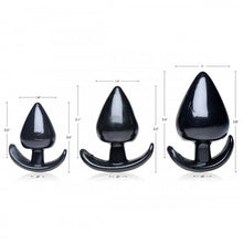 Lade das Bild in den Galerie-Viewer, Triple Spades 3-teiliges Analplug Set
