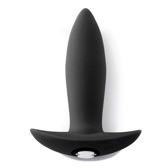 Mini-Plug Vibrations-Buttplug - Schwarz