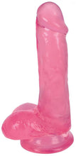 Lade das Bild in den Galerie-Viewer, Dildo mit Hoden 15 cm - Cherry Ice
