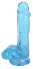 Lade das Bild in den Galerie-Viewer, Dildo mit Hoden 15 cm - Cherry Ice
