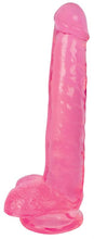 Lade das Bild in den Galerie-Viewer, Dildo mit Hoden 20 cm - Cherry Ice
