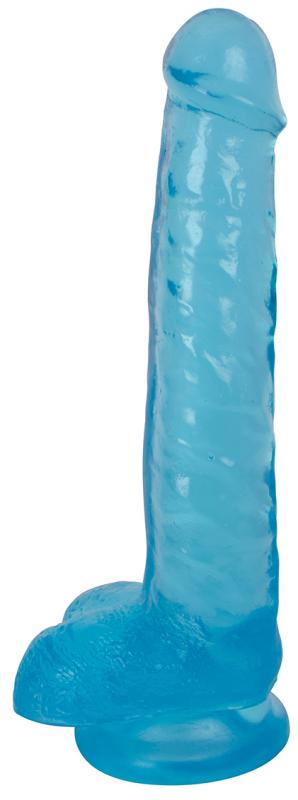 Dildo mit Hoden 20 cm - Cherry Ice