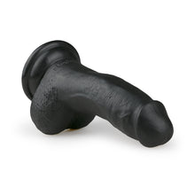 Lade das Bild in den Galerie-Viewer, Realistischer schwarzer Dildo - 15 cm
