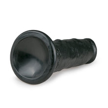 Lade das Bild in den Galerie-Viewer, Realistischer Dildo Schwarz - 15,5
