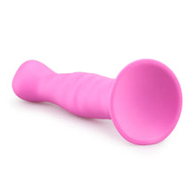 Lade das Bild in den Galerie-Viewer, Saugnapf-Dildo aus Silikon - Rosa
