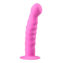 Lade das Bild in den Galerie-Viewer, Saugnapf-Dildo aus Silikon - Rosa
