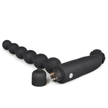 Lade das Bild in den Galerie-Viewer, Beaded Buddy Vibrator - schwarz
