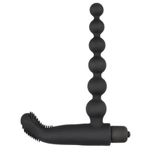 Lade das Bild in den Galerie-Viewer, Beaded Buddy Vibrator - schwarz
