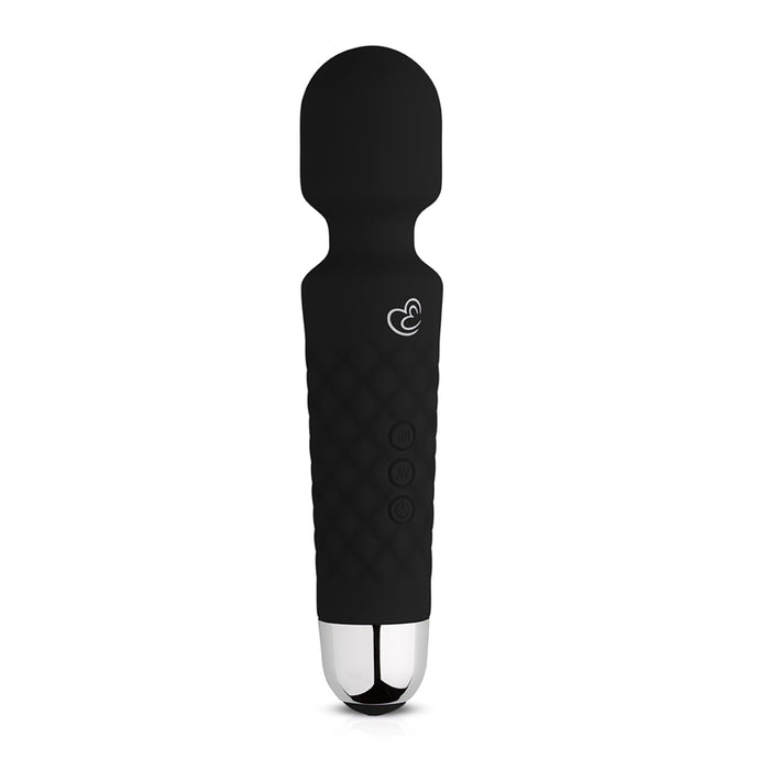 EasyToys Mini Wand-Vibrator - Schwarz