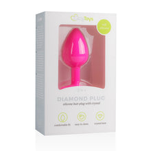 Lade das Bild in den Galerie-Viewer, Diamond Analplug klein - pink
