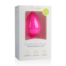 Lade das Bild in den Galerie-Viewer, Diamond Analplug groß - pink
