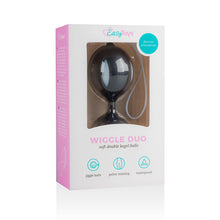 Lade das Bild in den Galerie-Viewer, Wiggle Duo Kegel Ball - schwarz/weiß
