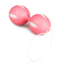 Lade das Bild in den Galerie-Viewer, Wiggle Duo Kegel Ball - pink/weiß
