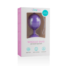 Lade das Bild in den Galerie-Viewer, Wiggle Duo Kegel Ball - lila/weiß
