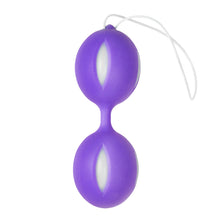 Lade das Bild in den Galerie-Viewer, Wiggle Duo Kegel Ball - lila/weiß
