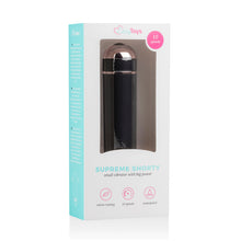 Lade das Bild in den Galerie-Viewer, Supreme Shorty Mini-Vibrator - Schwarz
