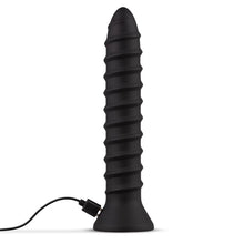 Lade das Bild in den Galerie-Viewer, Spiraliger Plug Anal-Vibrator - Groß
