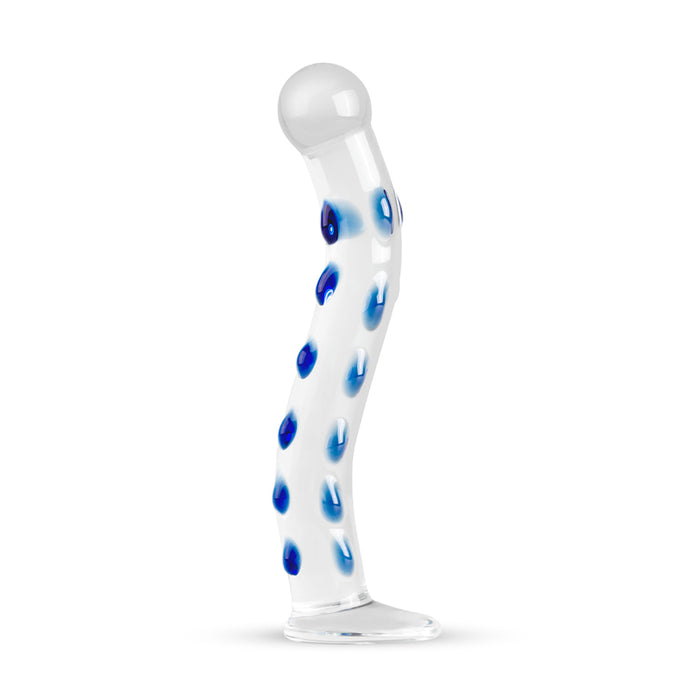 G-Punkt/Prostata-Dildo Nr. 18 aus Glas