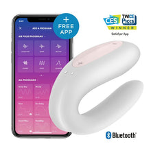 Lade das Bild in den Galerie-Viewer, Satisfyer Double Joy Paarvibrator - Weiß
