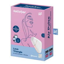 Lade das Bild in den Galerie-Viewer, Satisfyer Love Triangle Luftdruck Vibrator - Weiß
