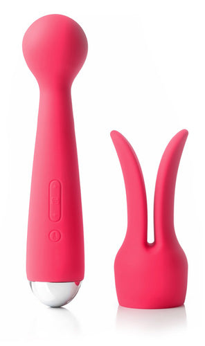 Emma Wand Vibrator mit Aufsatz - Pink