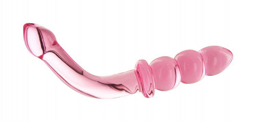 Hamsa Gläserner G-Punkt/P-Punkt Dildo - Rosa