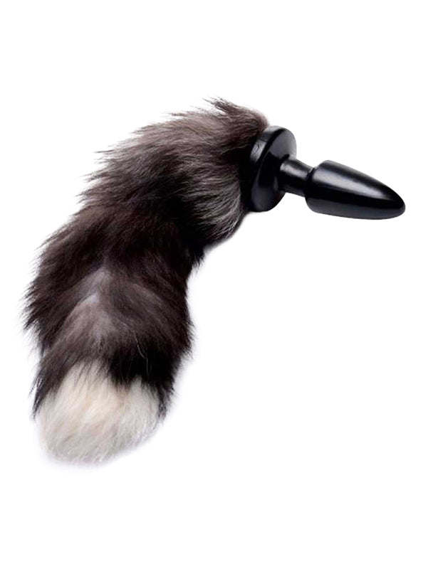 Grey Fox Tail Analplug